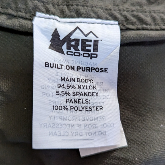 REI Olive Green Button Down Shirt Size XS - Picture 2 of 12